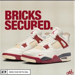 Air Jordan 4 brick after brick size 8