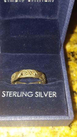 Sterling silver ring size 6