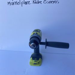 RYOBI 18-Volt ONE+ Cordless 1/2 in. Hammer Drill/Driver (Tool Only) with Handle