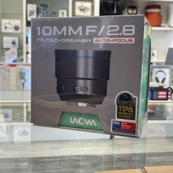 Laowa 10mm F2.8 FF AF F2.8 Lens For Sony