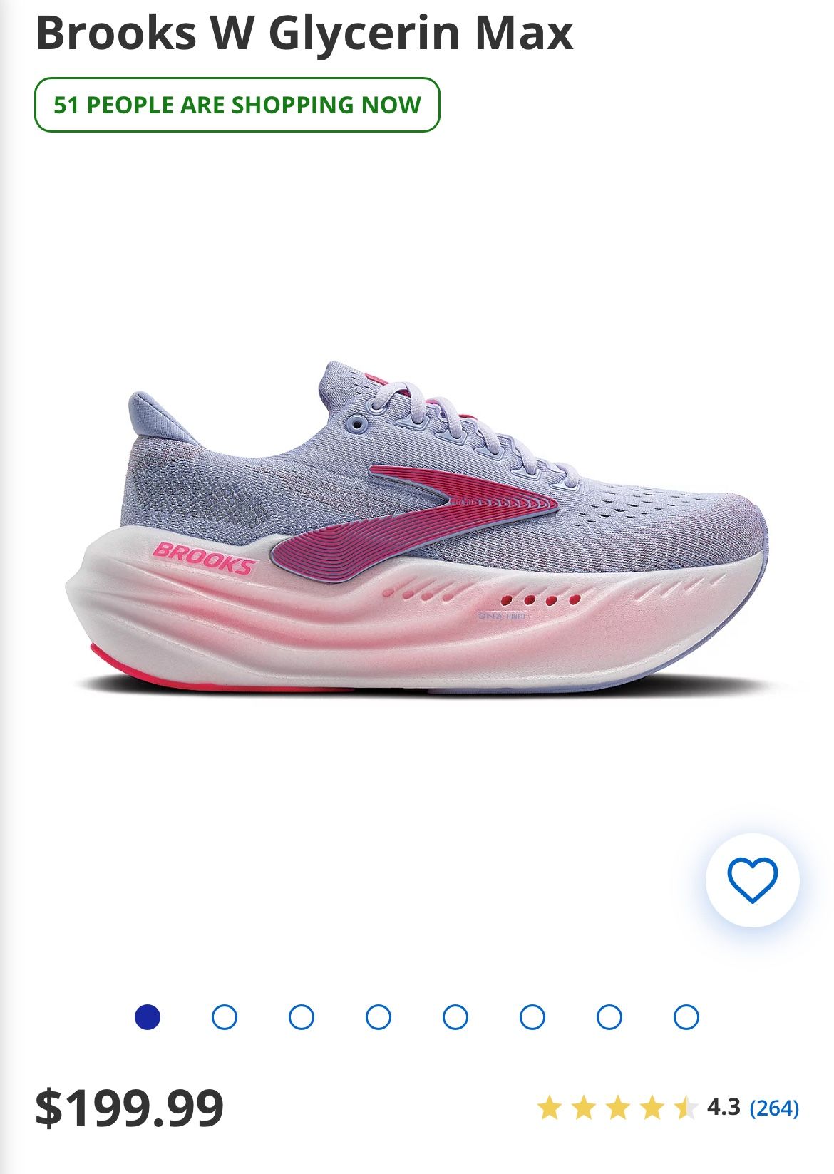 Brooks Women’s Glycerin Max Size 7