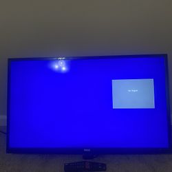 $30 40 Inch Flatscreen Tv With Remote And Stand 