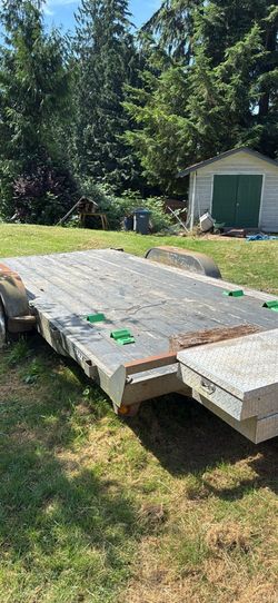 Need something hauled? Empty trailer and pickup going to Minnesota from Seattle. Leaving July 1.