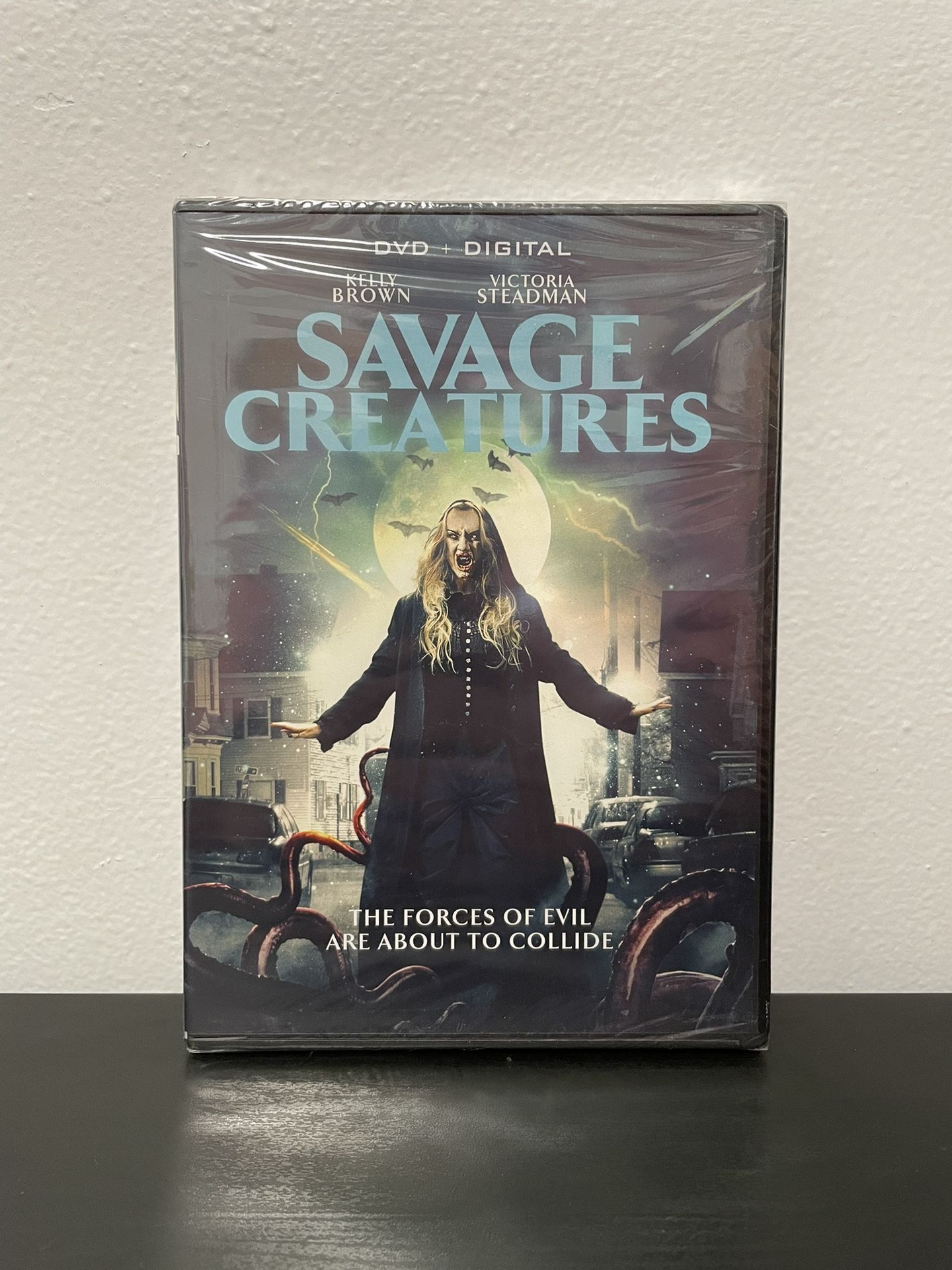 Savage Creatures DVD NEW SEALED Horror Vampire Zombie Alien Movie Unrated 2019