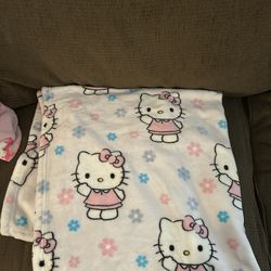 Hello Kitty Twin Size Blanket 