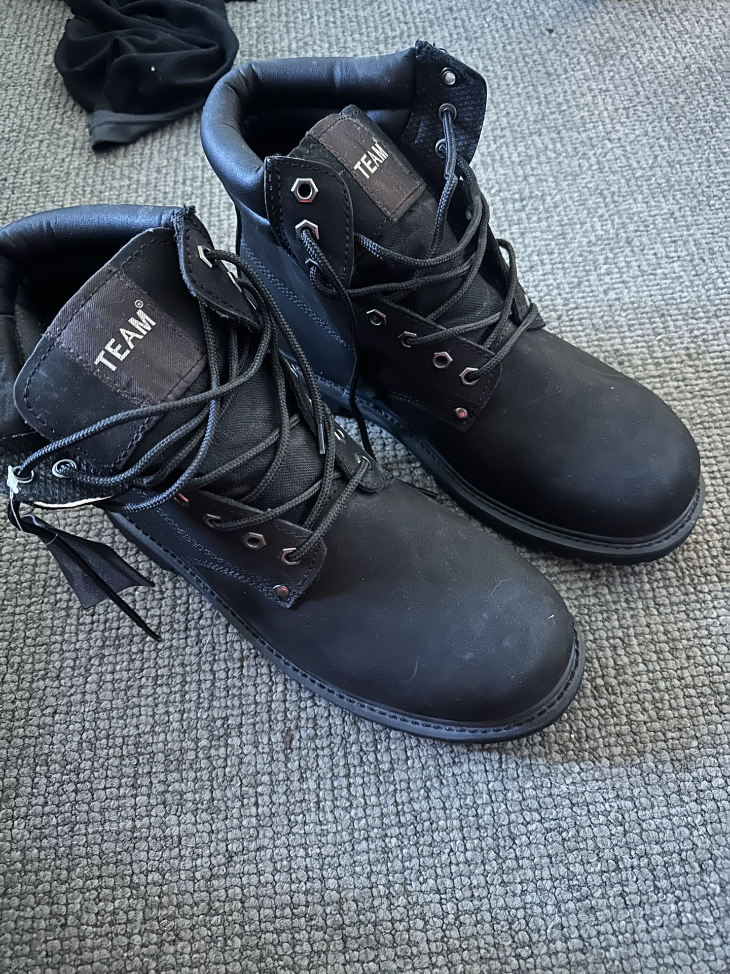 (New)Team Steel Toe Work Boots