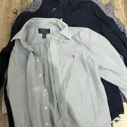 17 Boys Button Up Shirts 