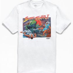 Street Fighter II 1991 Graphic T-shirt