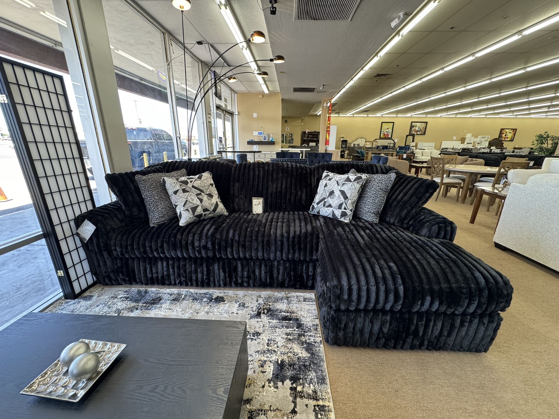 Midnight madness 2pc Sectional 