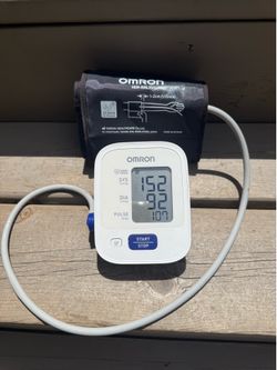 Omron blood pressure monitor