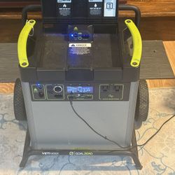 Goal Zero Yeti 6000X – Only 3 Cycles! – Like New