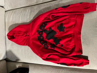 Spider Worldwide Red Black Hoodie