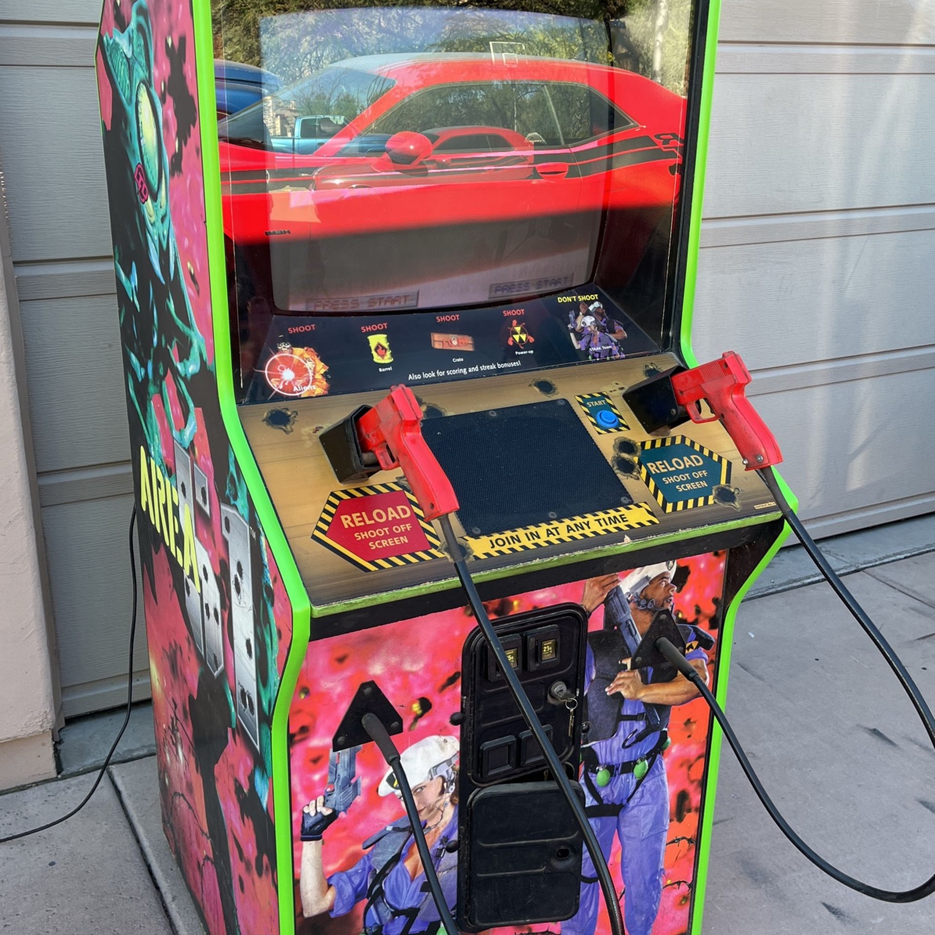 Area 51 Arcade Game, Atari Classic