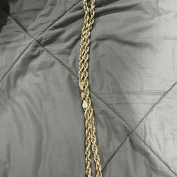 10k Gold Rope Chain