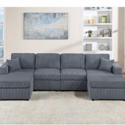 Sectional Set 3pc 60”x120”x60”x35”H