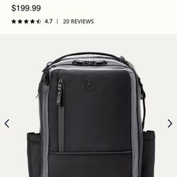 Travelpro® Altitude™ Slim Expandable Laptop Backpack 20-24L