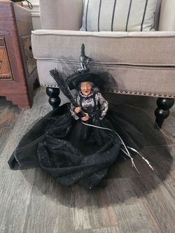 Karen Didion Vintage Witch Doll Halloween