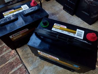Autocraft Gold group 65 Truck Batteries (2) 1 pair perfect condition