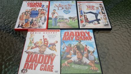 5 Family Movies DVDS