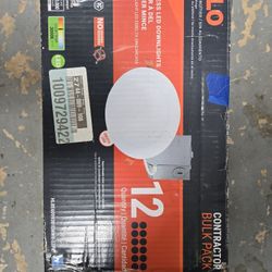 6" Halo Remodel Can Lights 12 Pack