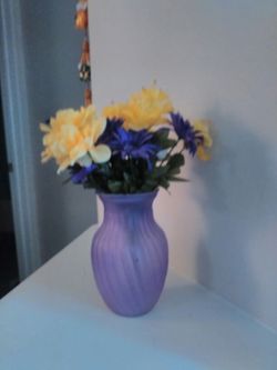 Flowers with vase