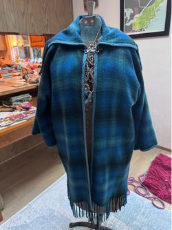 Vintage wool cape, cloak, coat