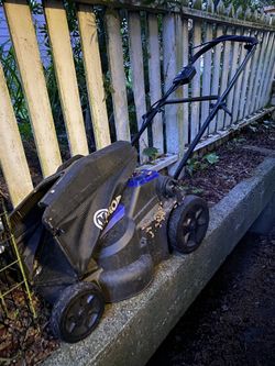 FREE electric lawnmower - needs new battery