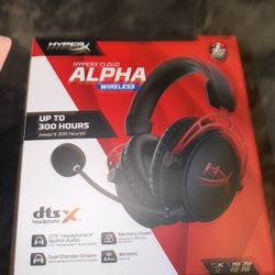 ALPHA HYPERX headphones