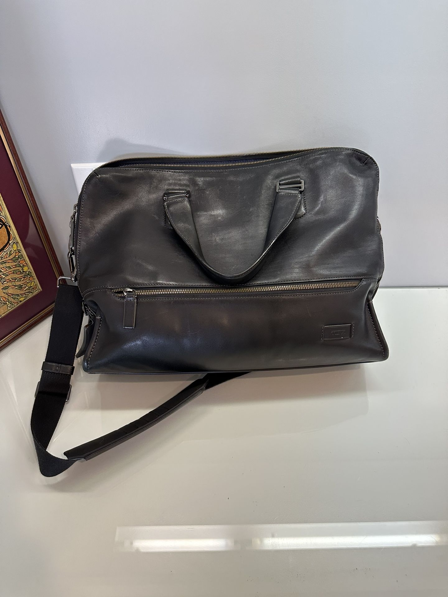 Tumi Leather Briefcase