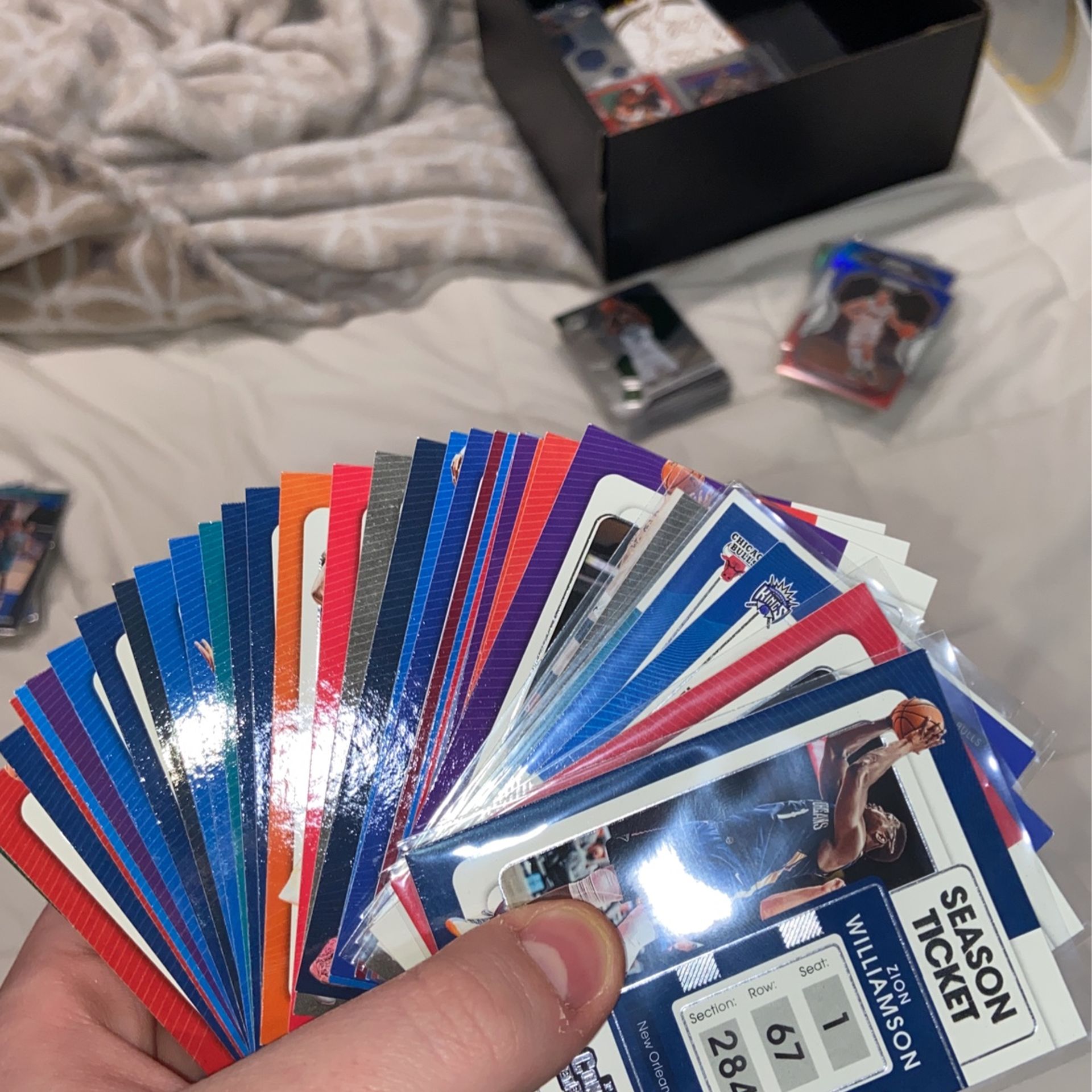 45 Season/game Ticket Cards