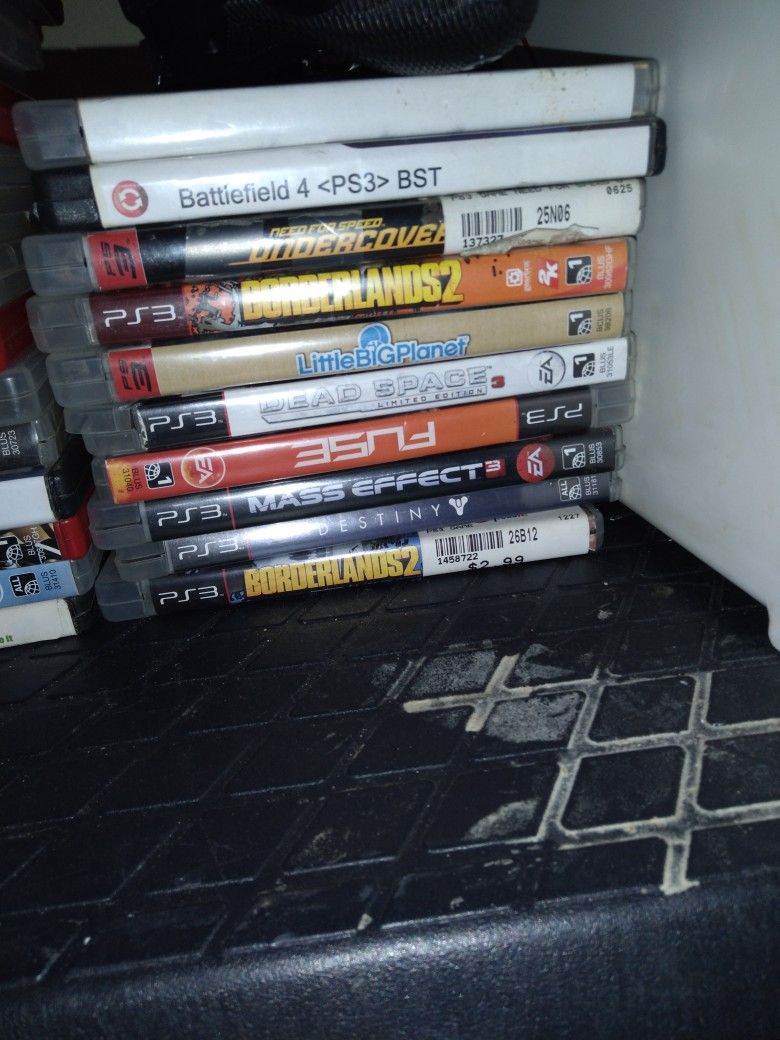 PS3 GAMES CHEAP / PS3 (NO CORDS) FOR SELL