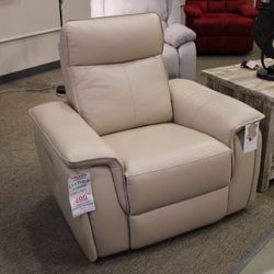 Leather Recliner 