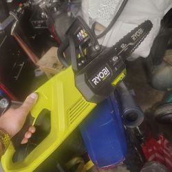 18v Ryobi chainsaw