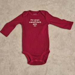 Toddler 6 Months My First Valentine's Day 