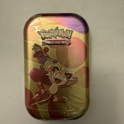 Pokemon Prismatic Evolutions Mini Tin