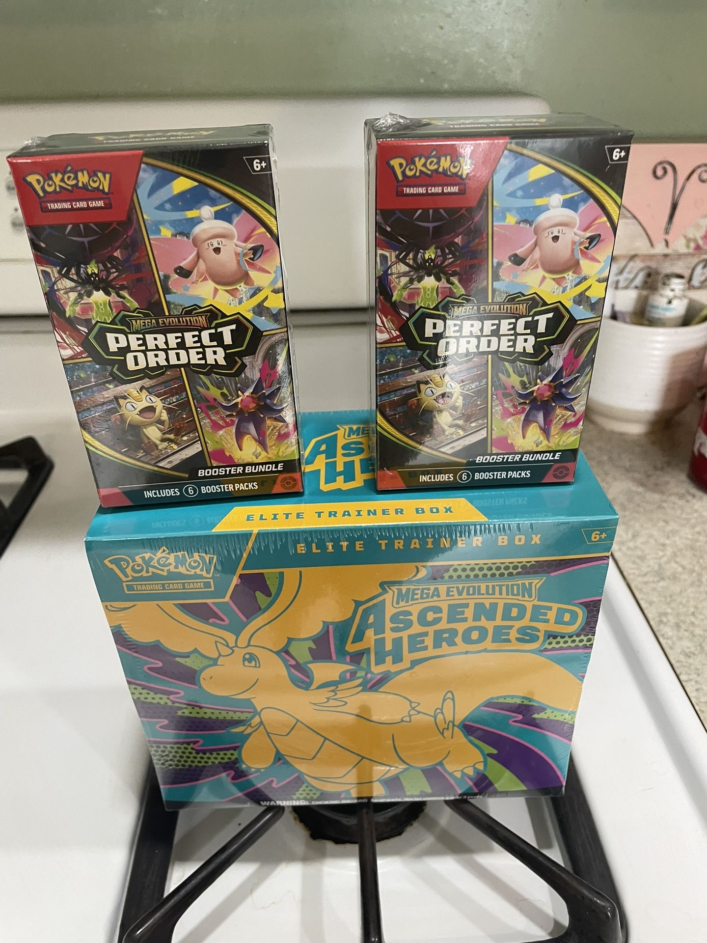 Pokémon Mega Evolution Ascended Heroes Perfect Order Elite Trainer Box
