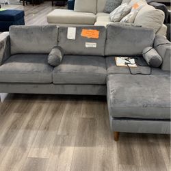 Chaise Gray Sofa
