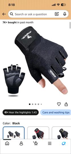 Workout gloves