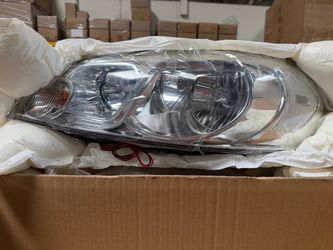 for 2006-2013 Chevy Impala Headlights Transparent Chrome