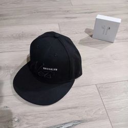 Mitchell & Ness Brooklyn Nets Snapback Adjustable Cap. 