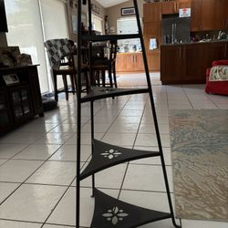 4-Tier Wrought Iron Stand