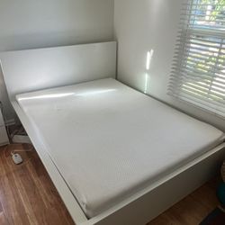 IKEA Malm Bed Frame And Mattress 