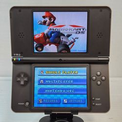 Nintendo DSi XL Bronze + Mario Kart DS – Tested & Working