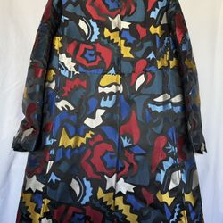 Anne Klein Womens Colorful Topper Coat