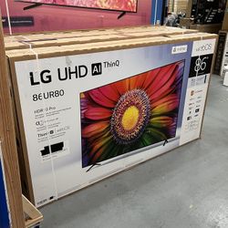 LG 86” UR8000 4K HDR SMART TV