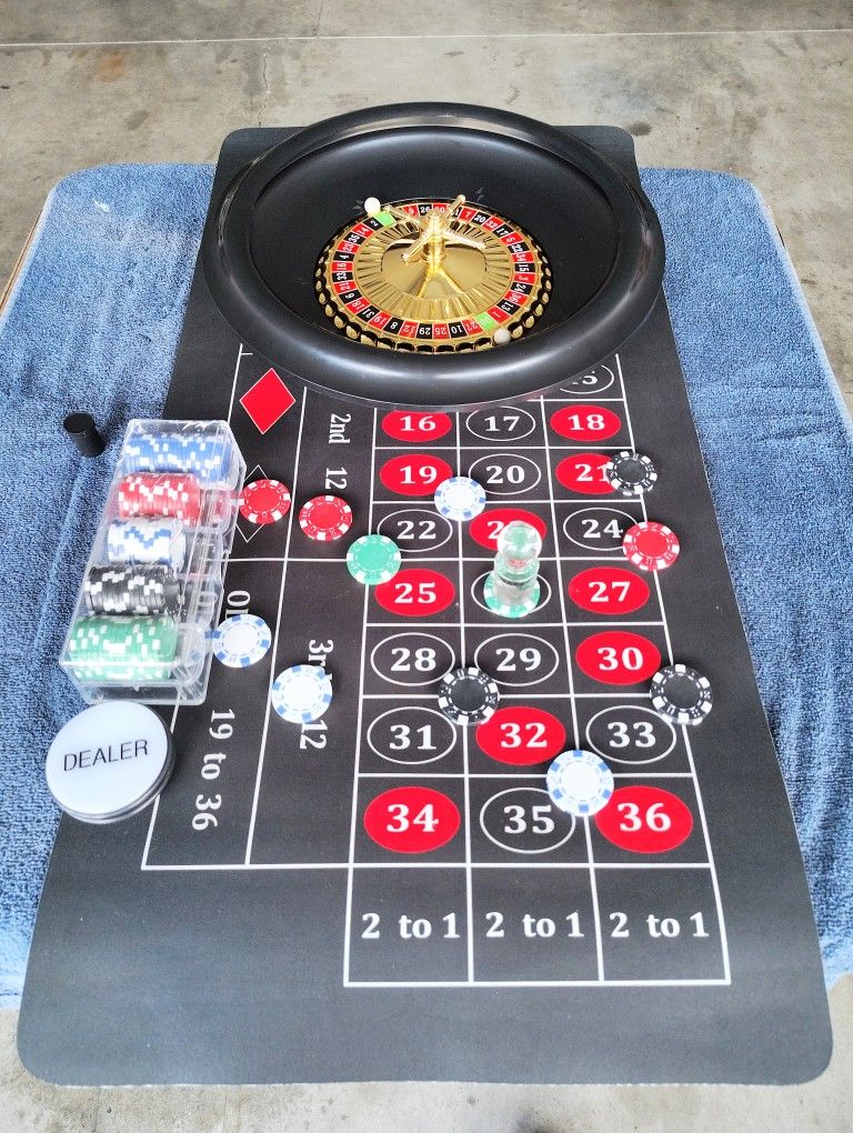 New Casino Roulette Gambling Game 