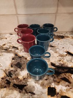 Fiestaware Mugs andTeacups