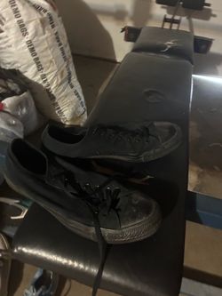 black Converse Chuck Taylor All Star low-top sneakers