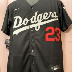 Kyle Tucker #23 Men's Los Angeles Dodgers Nike Black Jersey