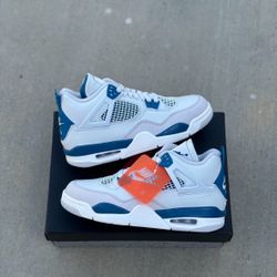 Jordan 4 Military Blue 2024 Size 7y 8.5 Women 